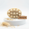 Oat moisturizing and exfoliating soap with vitamin E