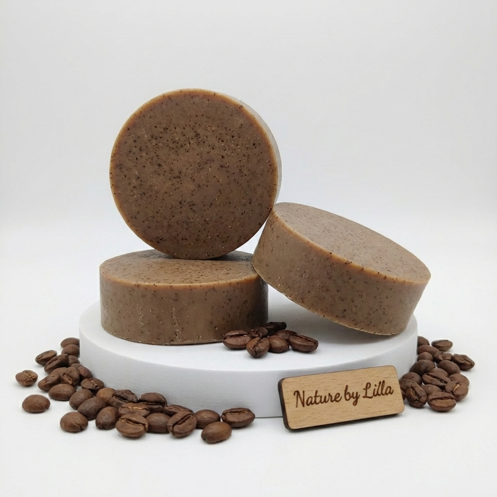 Coffe latte , moisturizing and exfoliating soap